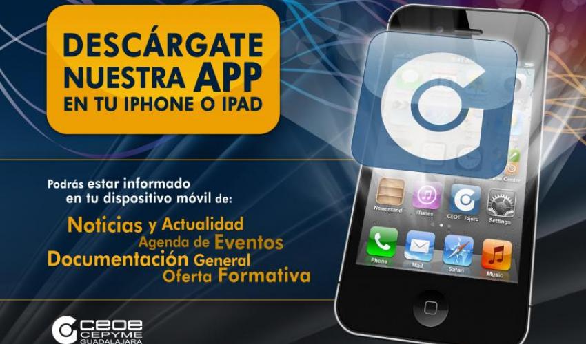 CEOE-CEPYME Guadalajara lanza su APP para IPhone y iPad