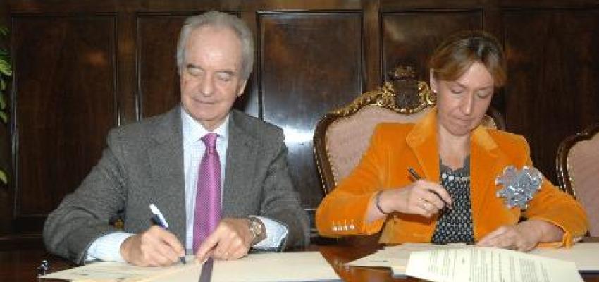Diputaci�n y CEOE-CEPYME firman un convenio para la promoci�n del comercio y del tejido industrial de la provincia