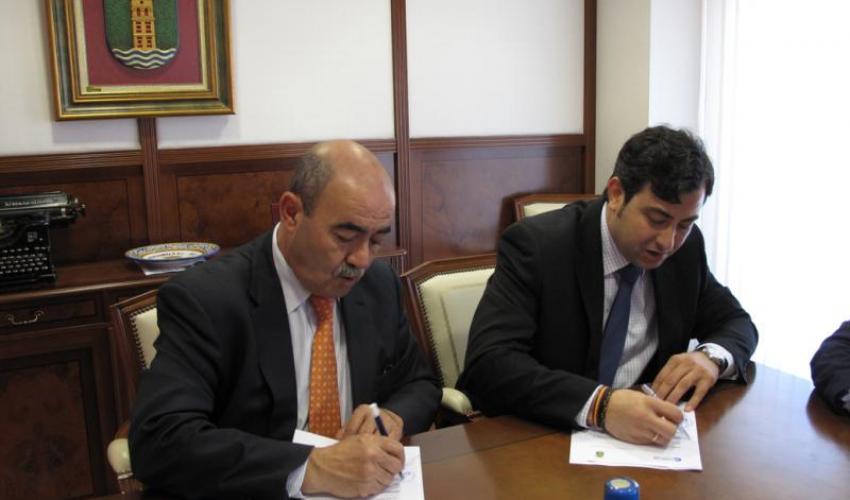 CEOE-CEPYME Guadalajara y el Ayuntamiento de Cabanillas firman varios convenios de colaboraci�n