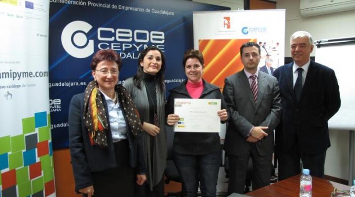 CEOE-CEPYME Guadalajara clausura el curso de gesti�n financiera de la plataforma yoquieroamipyme 