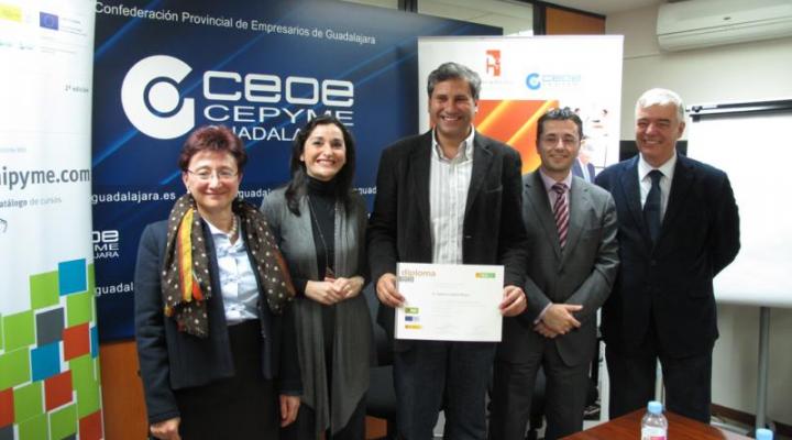 CEOE-CEPYME Guadalajara clausura el curso de gesti�n financiera de la plataforma yoquieroamipyme 