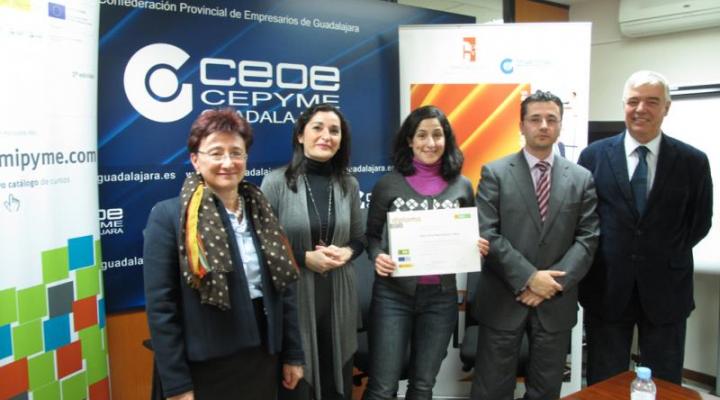 CEOE-CEPYME Guadalajara clausura el curso de gesti�n financiera de la plataforma yoquieroamipyme 