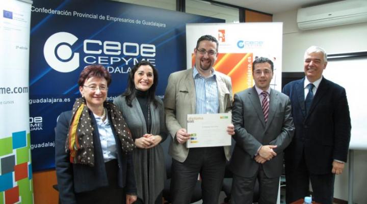 CEOE-CEPYME Guadalajara clausura el curso de gesti�n financiera de la plataforma yoquieroamipyme 