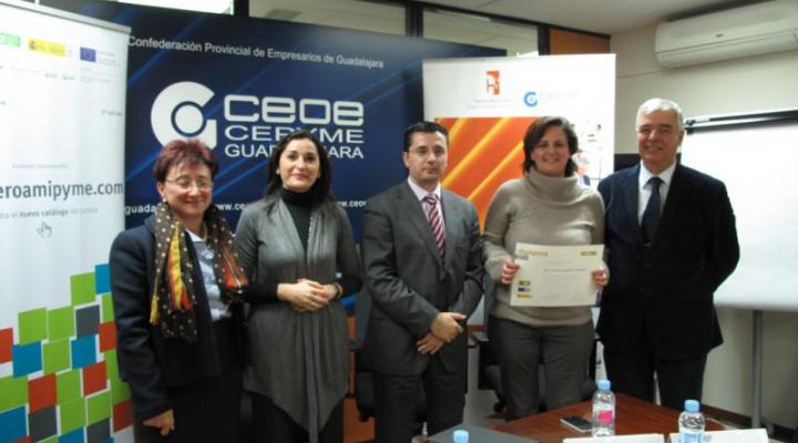 CEOE-CEPYME Guadalajara clausura el curso de gesti�n financiera de la plataforma yoquieroamipyme 