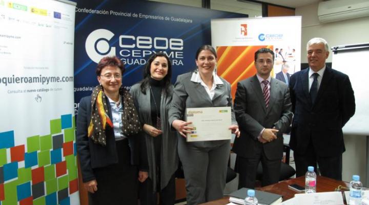 CEOE-CEPYME Guadalajara clausura el curso de gesti�n financiera de la plataforma yoquieroamipyme 