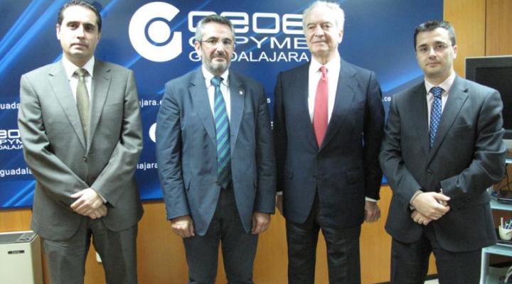 CEOE-CEPYME Guadalajara y la Sociedad de Prevenci�n de Solimat, firman un convenio de colaboraci�n en materia de PRL