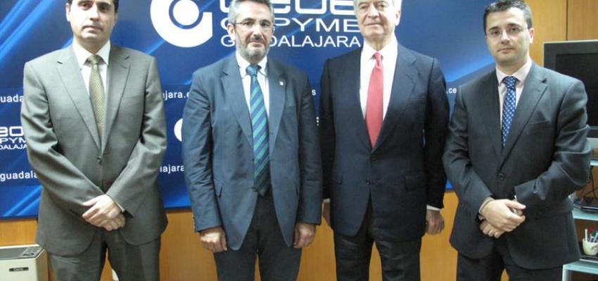 CEOE-CEPYME Guadalajara y la Sociedad de Prevenci�n de Solimat, firman un convenio de colaboraci�n en materia de PRL