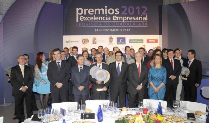 CEOE-CEPYME Guadalajara entrega sus premios Excelencia Empresarial 2012