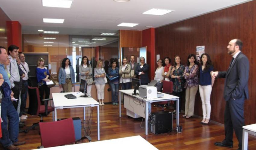 Los profesores de formaci�n en orientaci�n laboral (FOL) conocen los servicios que ofrece el CEEI de Guadalajara