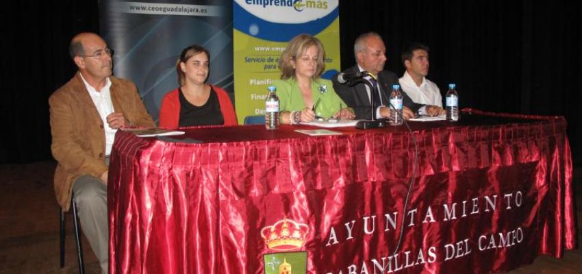 Los t�cnicos del programa Emprende+m�s, se re�nen con empresarios de Cabanillas del Campo
