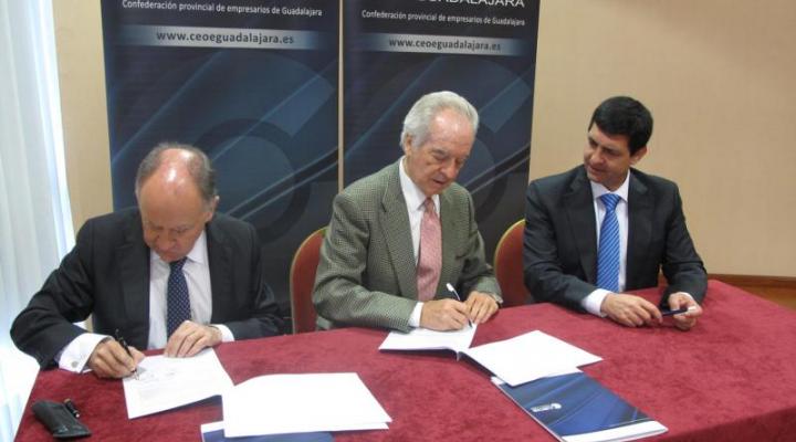 CEOE-CEPYME Guadalajara firma un convenio de colaboraci�n con Ruiz-Ayucar 