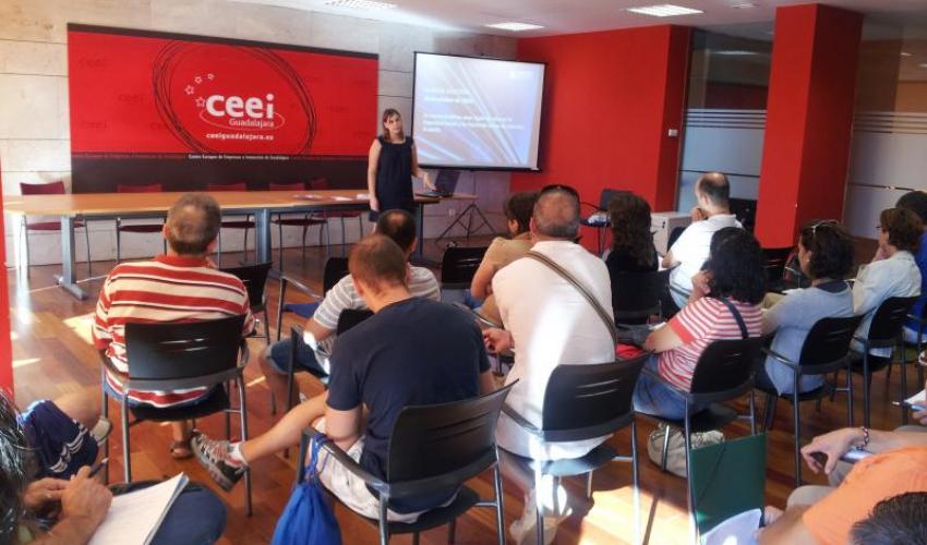 El CEEI de Guadalajara organiza dos nuevas jornadas para los alumnos de los talleres de empleo del Ayuntamiento de Guadalajara