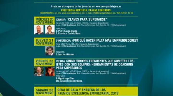 Agust�n de Grandes presenta el 10� Congreso Empresarial y los Premios Excelencia empresarial 2013