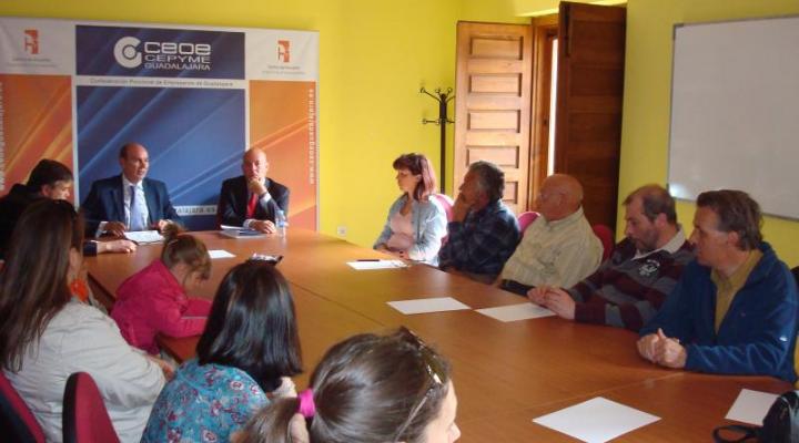 La financiaci�n y las ayudas a la contrataci�n centran una nueva jornada informativa de Emprende+m�s desarrollada en Sig�enza