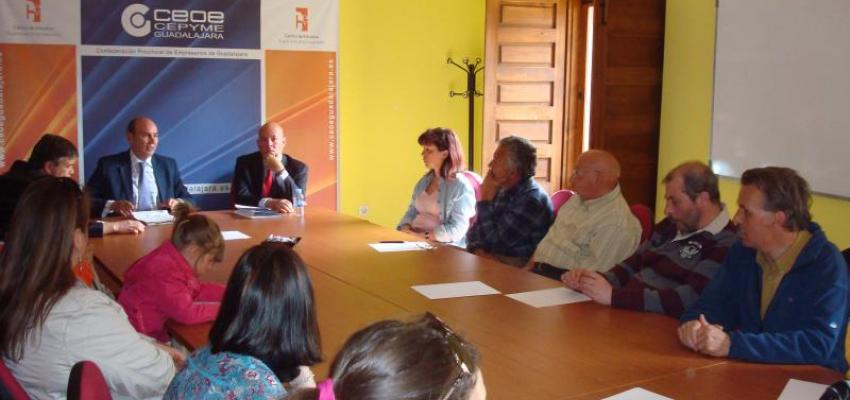 La financiaci�n y las ayudas a la contrataci�n centran una nueva jornada informativa de Emprende+m�s desarrollada en Sig�enza