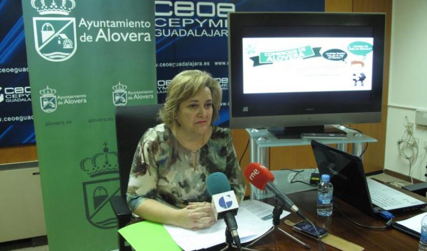 Operativa la nueva web de los comercios de Alovera.