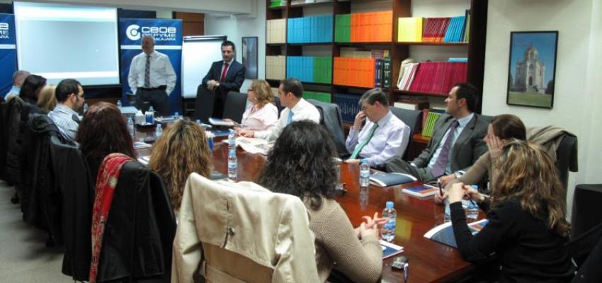 Segundo desayuno de trabajo de CEOE-CEPYME Guadalajara con los directores de recursos humanos del ciclo de 2013
