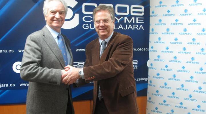 Asepeyo y CEOE-CEPYME Guadalajara firman un acuerdo de colaboraci�n