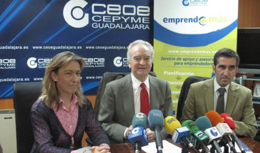 CEOE-CEPYME Guadalajara presenta el proyecto Emprende+m�s