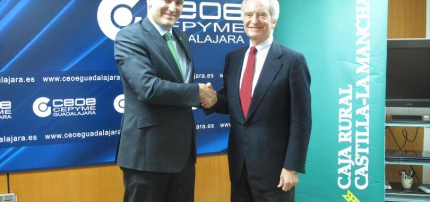 Caja Rural Castilla-La Mancha respalda la labor formativa y divulgativa de CEOE-CEPYME Guadalajara