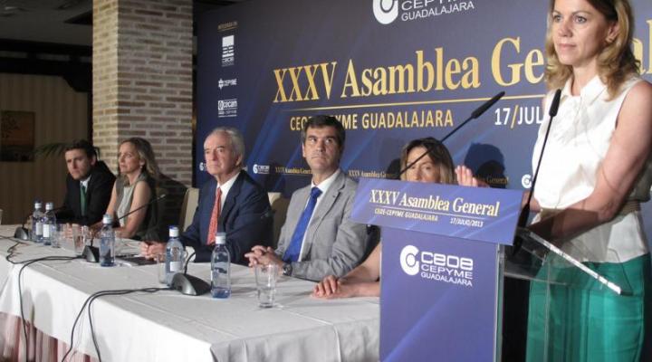 Clausurada la XXXV Asamblea General de CEOE-CEPYME Guadalajara