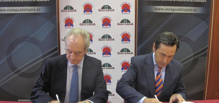 CEOE-CEPYME Guadalajara y la Fundaci�n Gran Europa suscriben un acuerdo marco de colaboraci�n