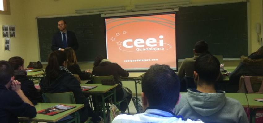 Los t�cnicos del CEEI de Guadalajara se desplazan a pastrana para mostrar la cultura emprendedora