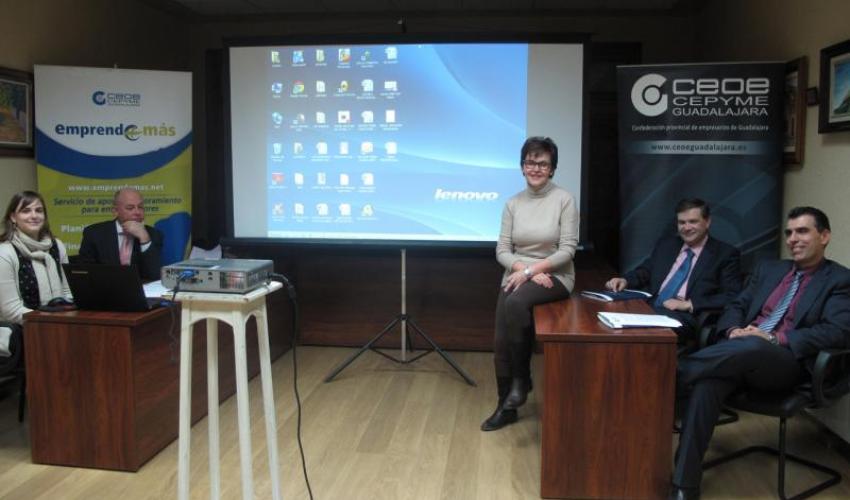 Emprende+m�s comienza en Jadraque su ciclo de jornadas informativas por toda la provincia
