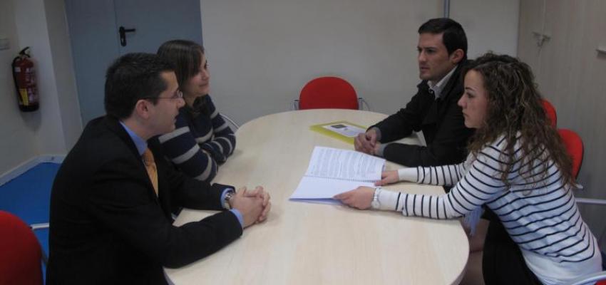 CEOE-CEPYME Guadalajara visita el centro de emprendedores de Almonacid