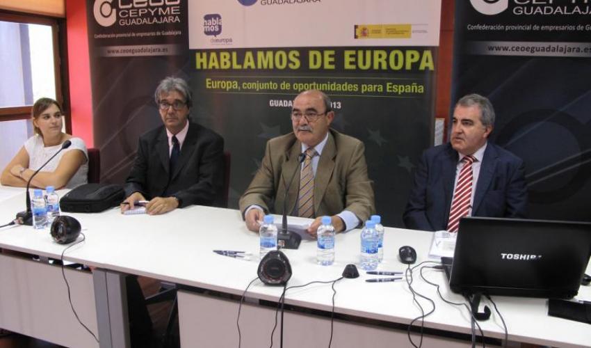 CEOE-CEPYME Guadalajara presenta la Estrategia 2020 en una nueva jornada del ciclo �Hablemos de Europa�