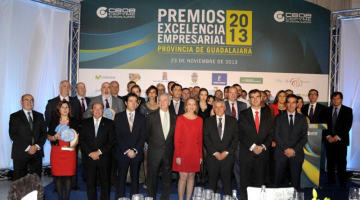CEOE-CEPYME Guadalajara entrega sus Premios Excelencia Empresarial 2013