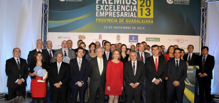 CEOE-CEPYME Guadalajara entrega sus Premios Excelencia Empresarial 2013