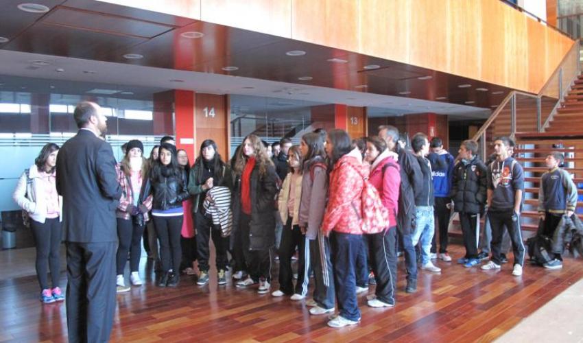 39 alumnos del IES Aguas Vivas visitan el CEEI de Guadalajara