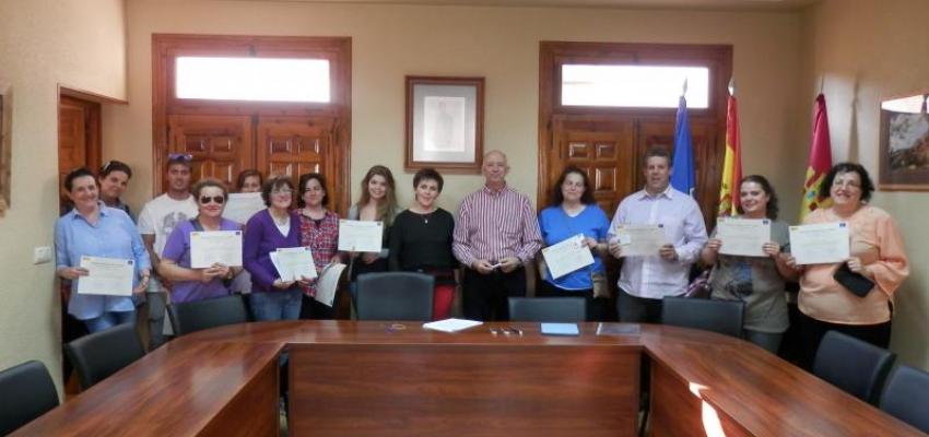 CEOE-CEPYME Guadalajara y el Ayuntamiento de Jadraque, clausuran el curso de manipulador de alimentos