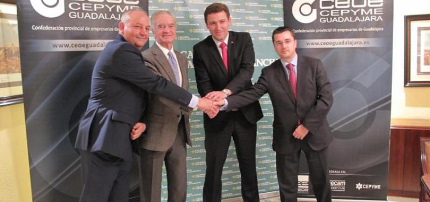 Caja Rural Castilla-La Mancha respalda la labor formativa y divulgativa de CEOE-CEPYME Guadalajara