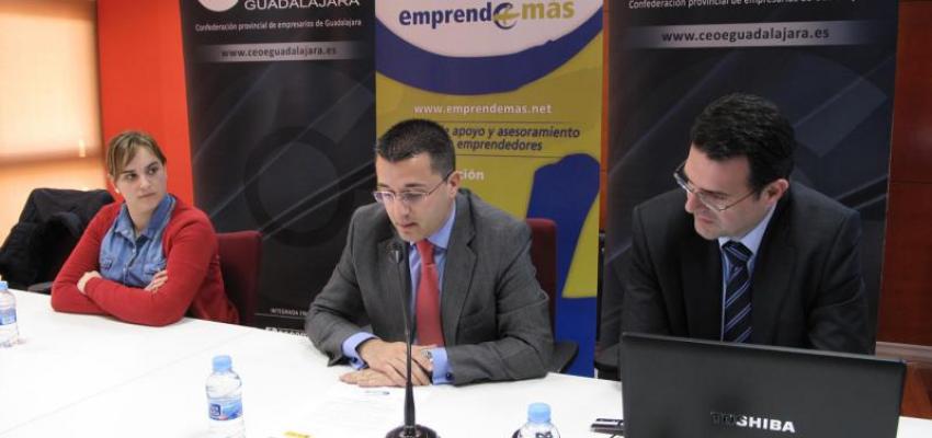 CEOE-CEPYME Guadalajara presenta el programa Emprende+Ban