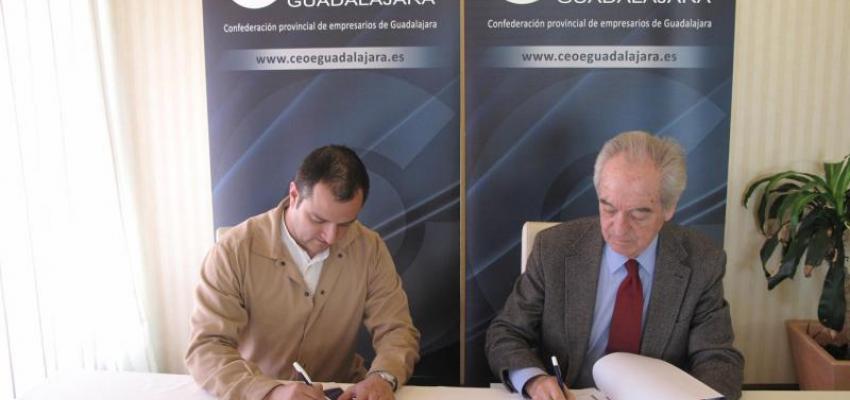 CEOE-CEPYME Guadalajara renueva su convenio de colaboraci�n con la empresa alcarre�a Enerspain   