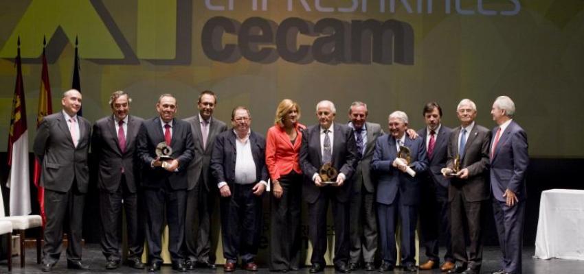 CECAM destaca el papel imprescindible de los empresarios de la regi�n en sus XI premios empresariales