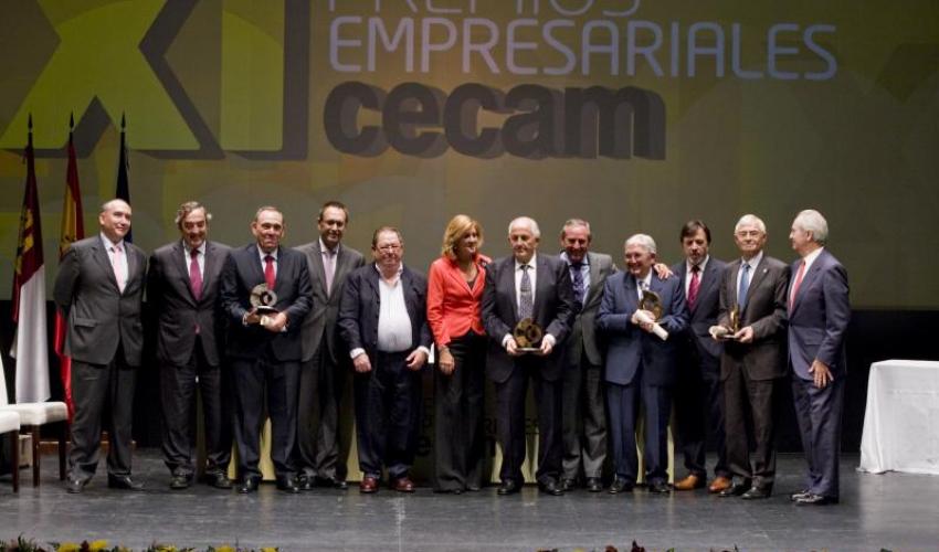 CECAM destaca el papel imprescindible de los empresarios de la regi�n en sus XI premios empresariales