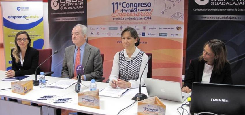 El liderazgo y c�mo aumentar los beneficios, centran la segunda jornada del 11� Congreso Empresarial de CEOE-CEPYME Guadalajara