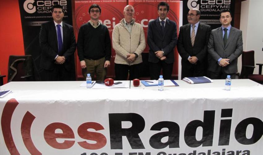 El CEEI de Guadalajara y Esradio promocionan el centro
