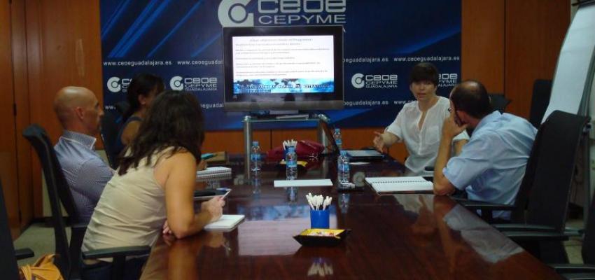 Empresarios de la provincia de Guadalajara se informan sobre el programa de gestores de exportaci�n del IPEX