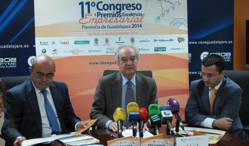 Agust�n de Grandes presenta el 11� Congreso Empresarial y los Premios Excelencia Empresarial 2014