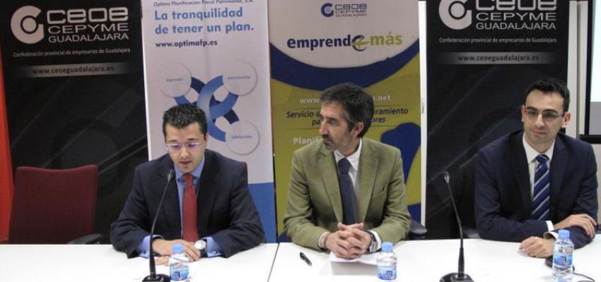 Gran �xito de convocatoria de la jornada basada en las donaciones vs herencia de CEOE-CEPYME Guadalajara