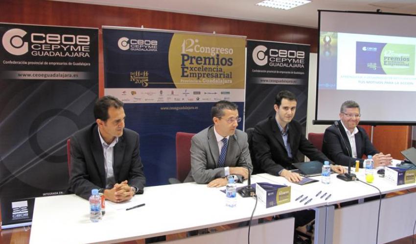 El aprendizaje y desarrollo de aptitudes directivas, centran la segunda jornada del 12� Congreso Empresarial de CEOE-CEPYME Guadalajara