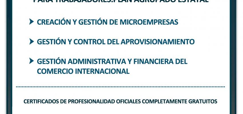 CEOE-CEPYME Guadalajara ofrece, gratuitamente, tres cursos para obtener  el certificado de profesionalidad oficial 