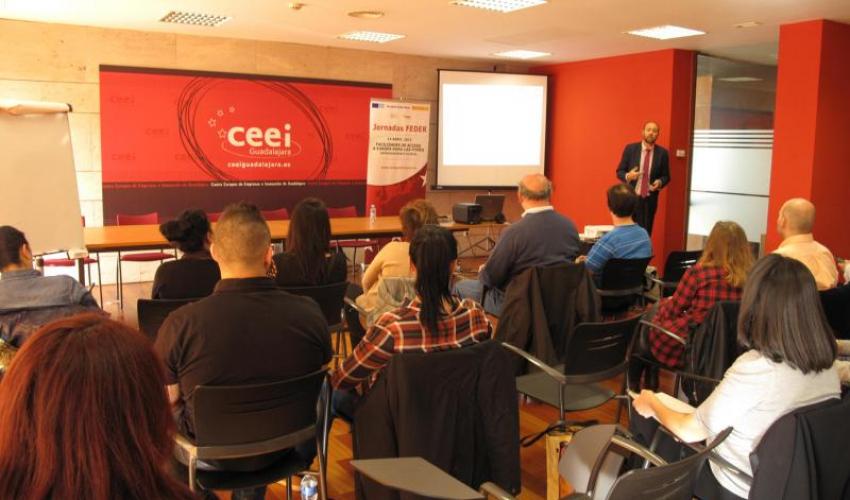 El CEEI de Guadalajara celebra una sesi�n informativa sobre los Fondos FEDER