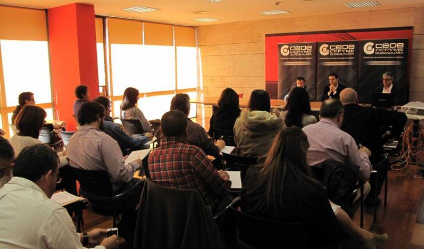 Las oportunidades que presenta Europa para las PYMES despierta el inter�s en los empresarios de la provincia de Guadalajara
