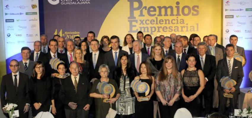 CEOE-CEPYME Guadalajara celebra con gran �xito su entrega de los Premios Excelencia Empresarial 2015
