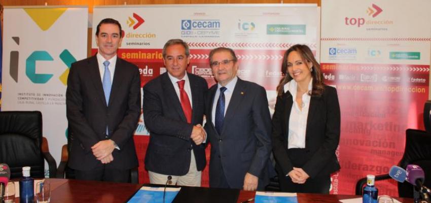 CECAM y la fundaci�n Caja Rural Castilla-La Mancha renuevan el convenio de colaboraci�n para la formaci�n de empresarios de la regi�n